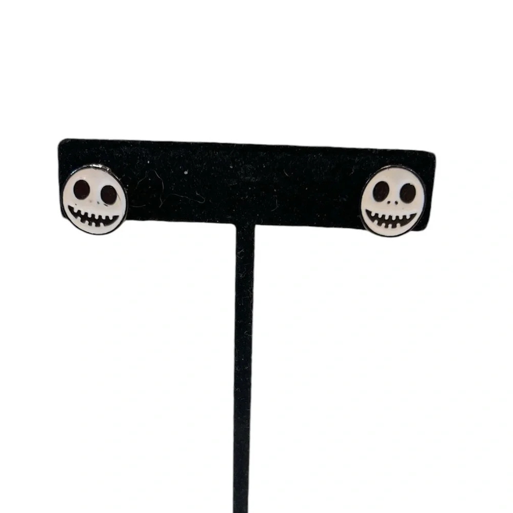 NWT 3 for $20 Skeleton face stud fashion pierced earrings “you pick 3”